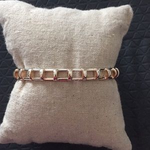 Rose gold cuff bracelet